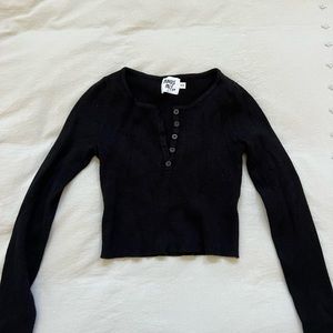 Princess Polly button down crop top